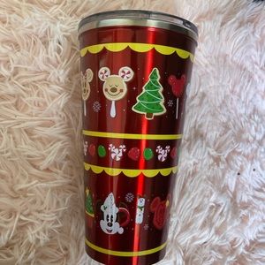Disney Christmas cup with strap